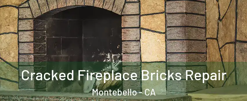  Cracked Fireplace Bricks Repair Montebello - CA