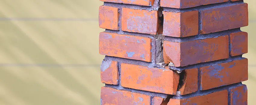 Broken Chimney Bricks Repair Services in Montebello