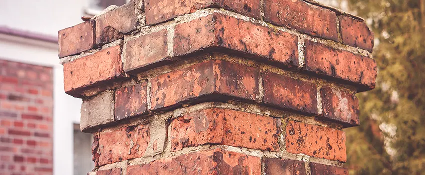 Cracked Chimney Bricks Repair Cost in Montebello